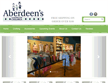 Tablet Screenshot of aberdeenschildren.com